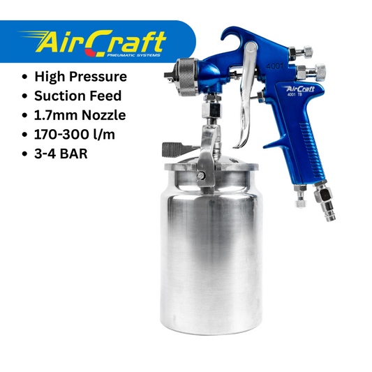 High Pressure Suction Feed Spray Gun 1.8mm