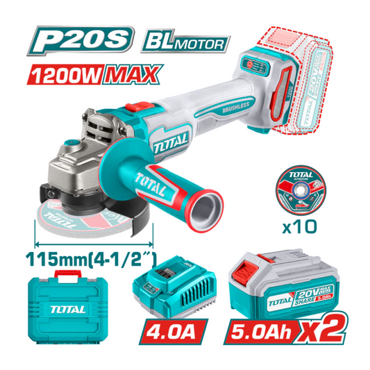 Cordless Compact Angle grinder 1200max