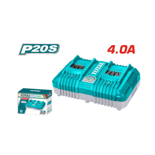 P20S 2-port Lithium-Ion battery charger 4Ah